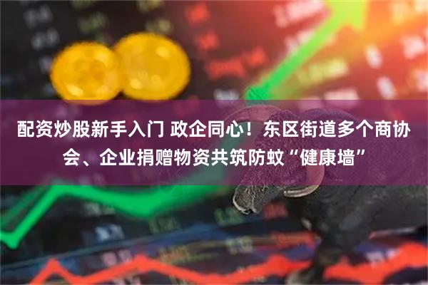配资炒股新手入门 政企同心！东区街道多个商协会、企业捐赠物资共筑防蚊“健康墙”